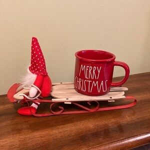 NEW Rae Dunn MERRY CHRISTMAS  RED Mug
